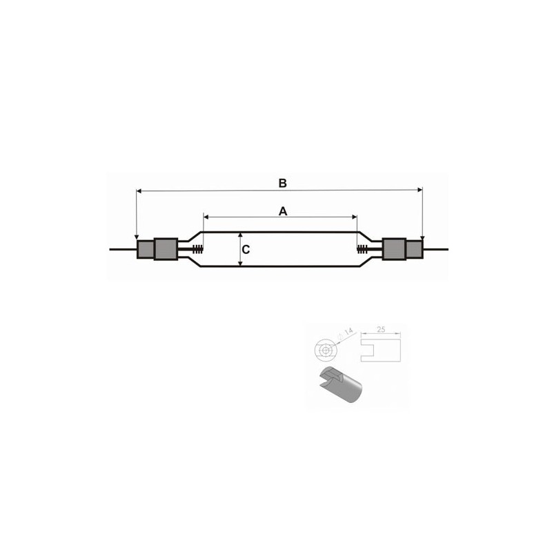 5435700835300 TR-TH 3030 A THEIMER (Lampe avec polarité)