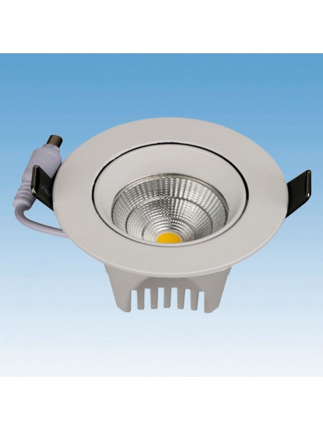 P052400986945 Spot encastré Blanc LED 9W 4000K 38D 810lm 230v LAES