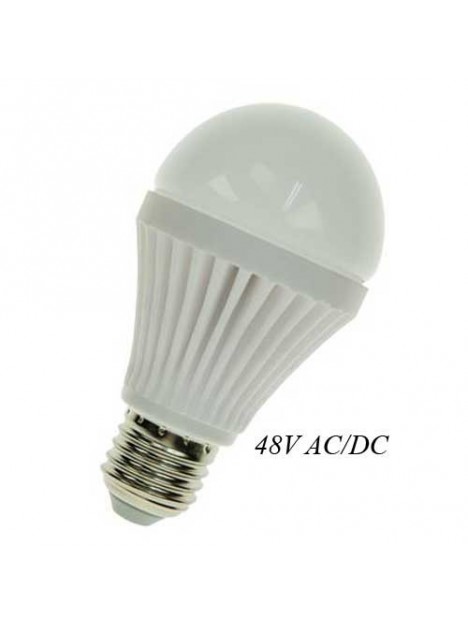 6010500409275 E27 Ampoule led standard A60 LED 7w 2700°K 48v AC/DC