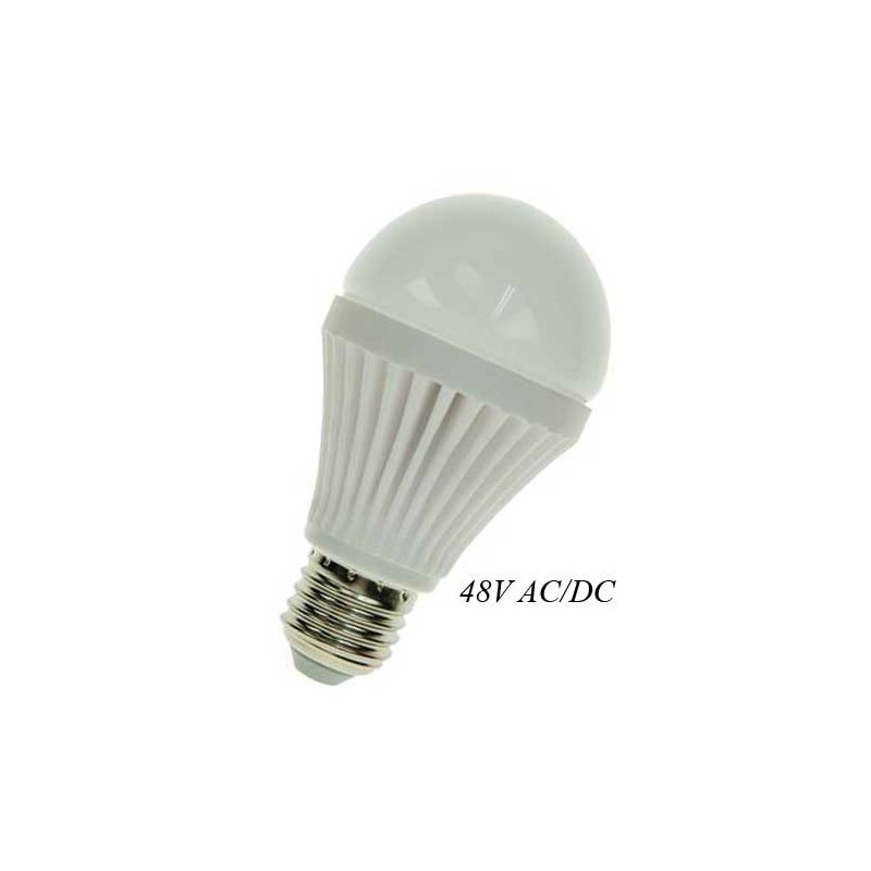 6010500409275 E27 Ampoule led standard A60 LED 7w 2700°K 48v AC/DC