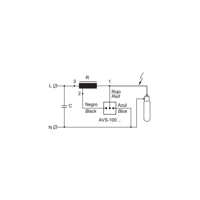 A026003210111 Amorceur SHP 50-1000w IM 35-1000w ELT (AVS100-DP)