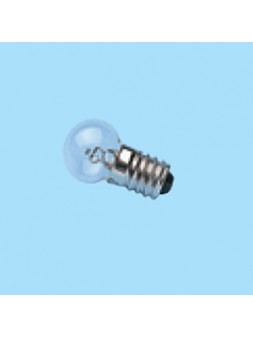 116302 E10 Sphérique Claire 230V 10w D25mm