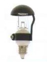 954712 E11 Tube Calotte Noire 24v 50w