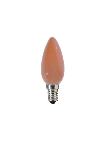 124010 E14 Flamme Color Opaque 230V Orange 25w