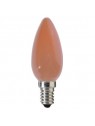 124010 E14 Flamme Color Opaque 230V Orange 25w