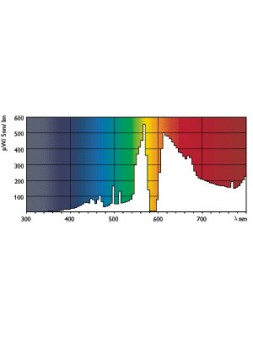 531050 GX12-1 SDW-TG 50w /825 2550K Sodium Blanche PHILIPS