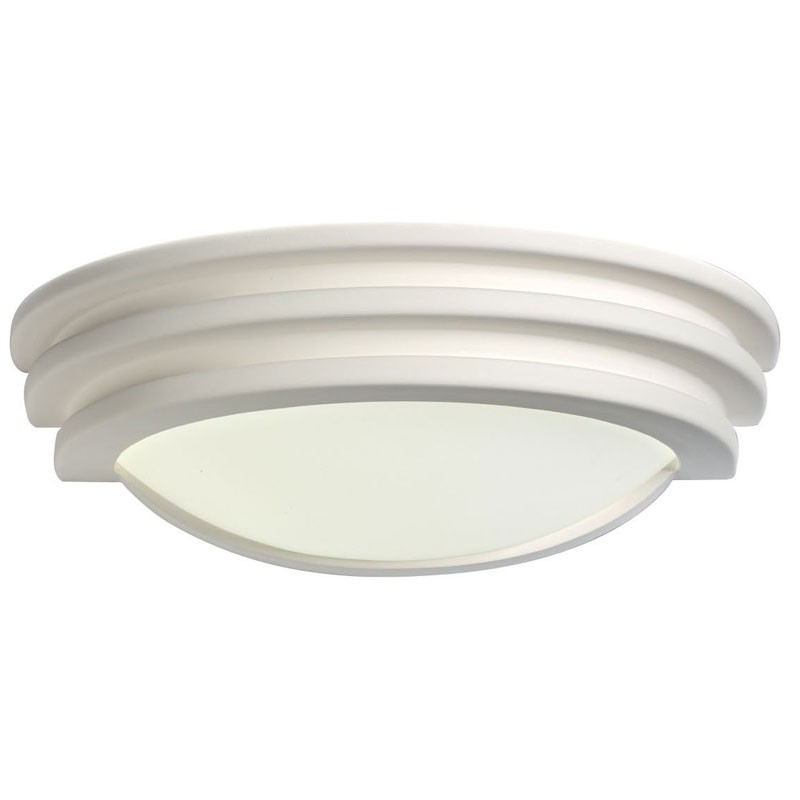 M010700030089 Applique Fixe 230v patre blanc DOMINO P11V Aric