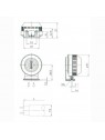 M225770126SG Manchon et Douille étanche pour tube G13 26mm