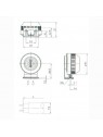 M225770126SG Manchon et Douille étanche pour tube G13 26mm