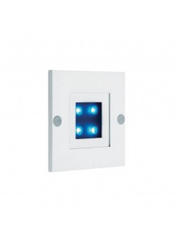 Recessed Wall White LED 1w Blue ISO 80 ARIC