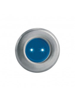 Recessed Wall LED 0.3W Blue Brushed Aluminum PIXEL ARIC