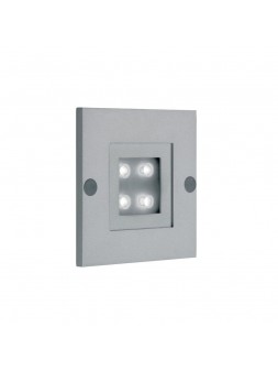 Recessed Wall LED 1W 5000K Grey ISO 80 ARIC