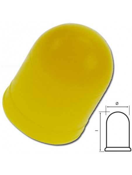 A210500171851 Cabochon T1 Jaune 3.6x6.7mm