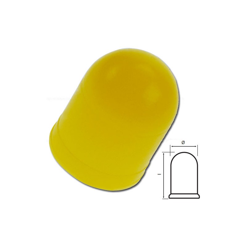 A210500171851 Cabochon T1 Jaune 3.6x6.7mm