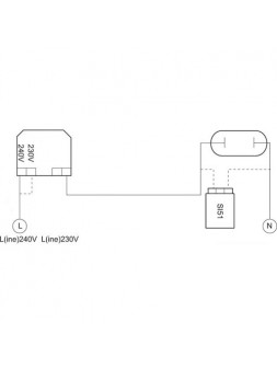 A030100887013 Ballast Ferromagnétique Vapeur de Mercure & Iodures Métalliques 250w (MK4)