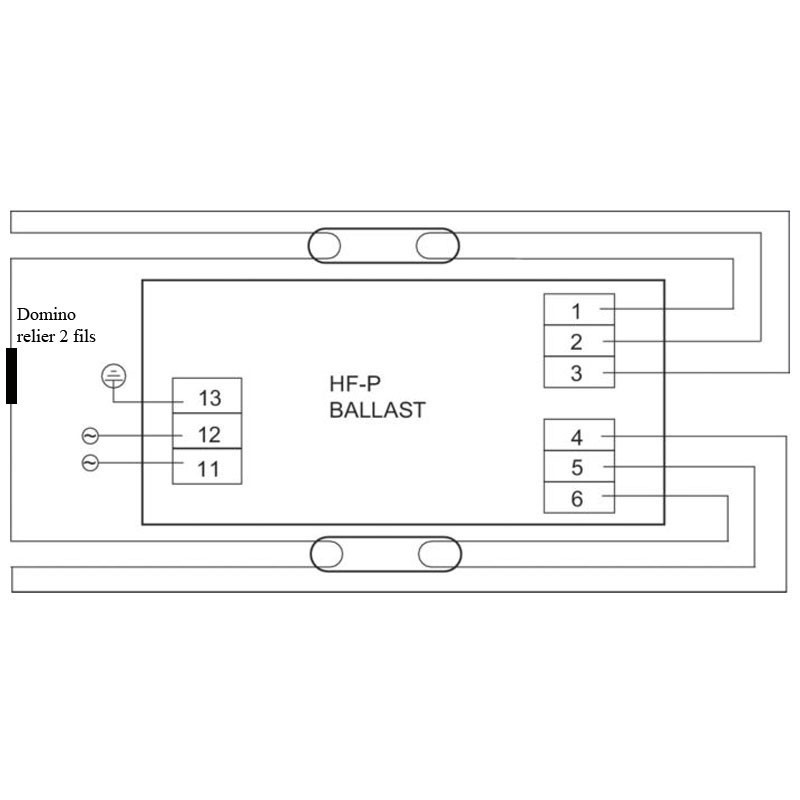 BAL905038 Ballast Electronique T5 2x13/14/21/25/28/32/35w 240V PHILIPS