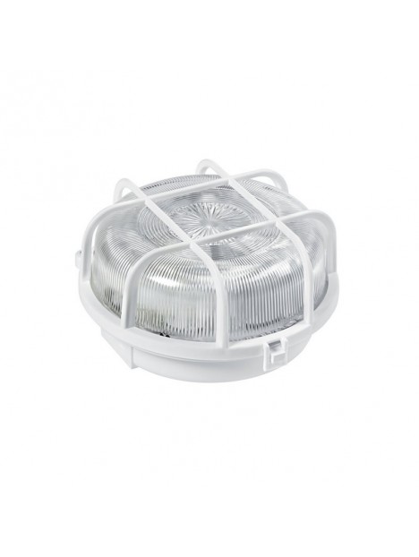 P010700036371 Hublot Rond ECO ROND Blanc E27 100w max IP44 IK02 Aric