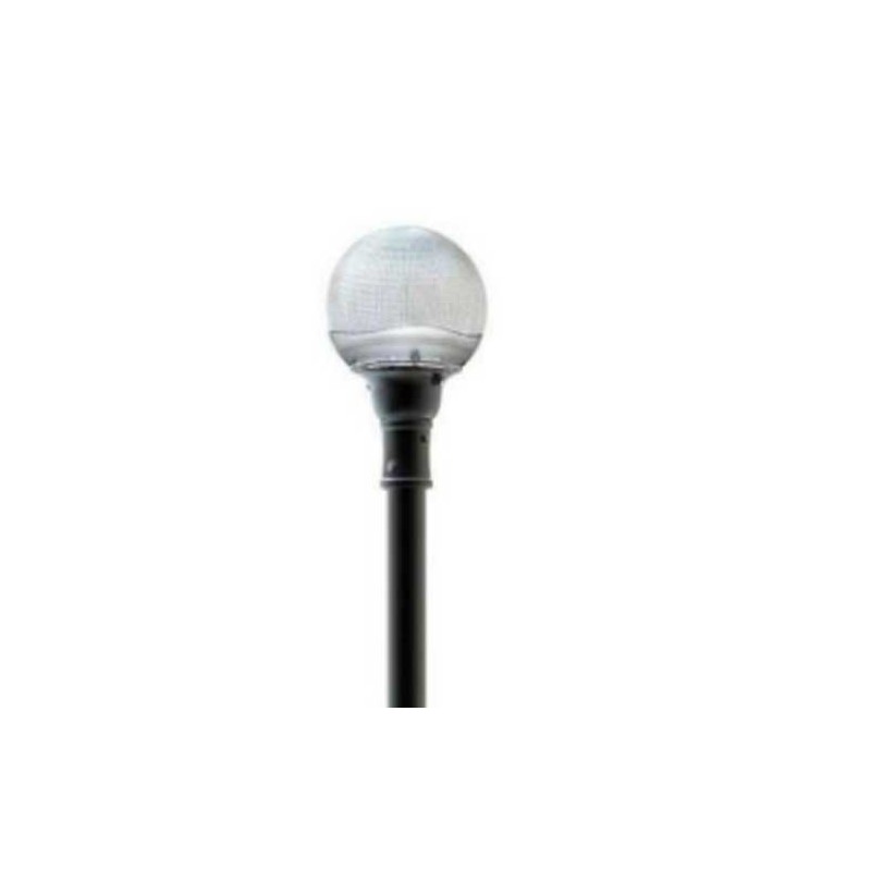 S069900SLL076 Lampadaire autonome led 10w solaire "Ra" 1000Lm Boule (sans mat) IP65