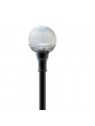 S069900SLL076 Lampadaire autonome led 10w solaire "Ra" 1000Lm Boule (sans mat) IP65