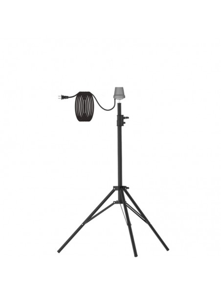 A1099KTREPIED Kit Trépied noir + cordon noir 3.5m pour lampe E40 (+ adaptateur E27/E40) UVC GK