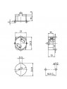 A17560016A000 Support Starter type 16A