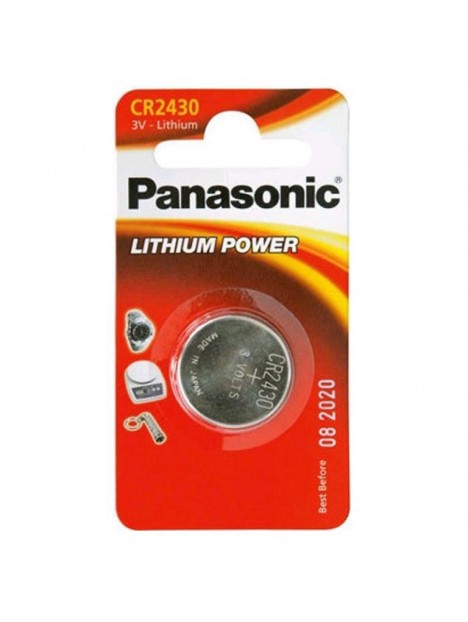 Blister de 1 pile CR2430 Lithium Panasonic