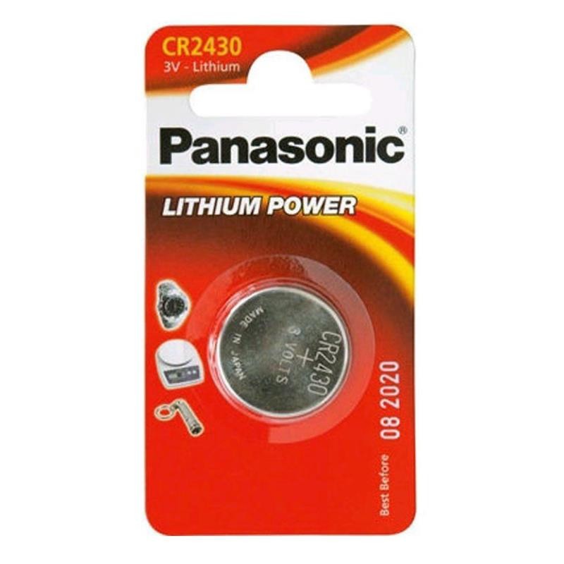 PILCR2430LITB1 Blister de 1 pile CR2430 Lithium Panasonic