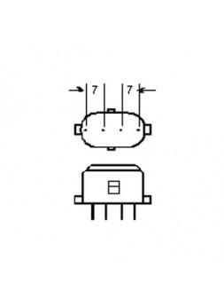 6040500412848 2G7 LED 4,5W 3000K /830 435lm 220/240v