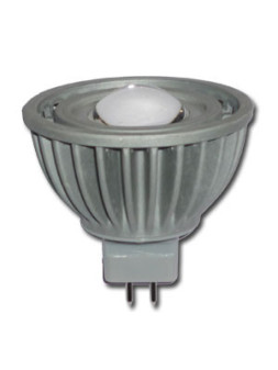 600606WW GU5,3 MR16 6w LED ~ 35w Halogène 2800K 12v 45° 340 lm