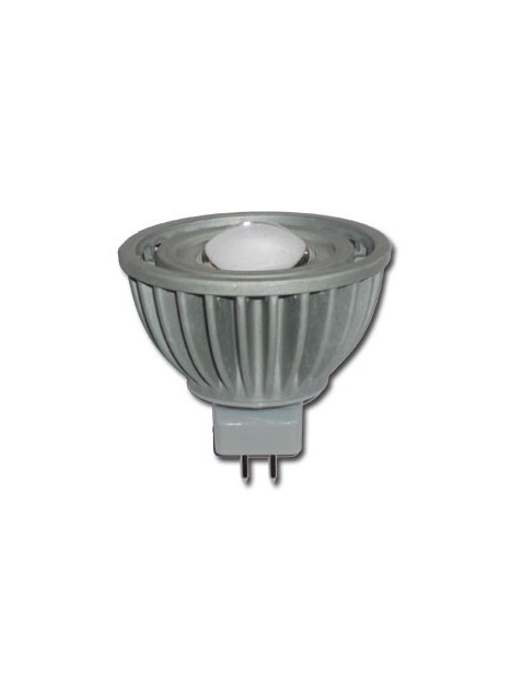600606WW GU5,3 MR16 6w LED ~ 35w Halogène 2800K 12v 45° 340 lm