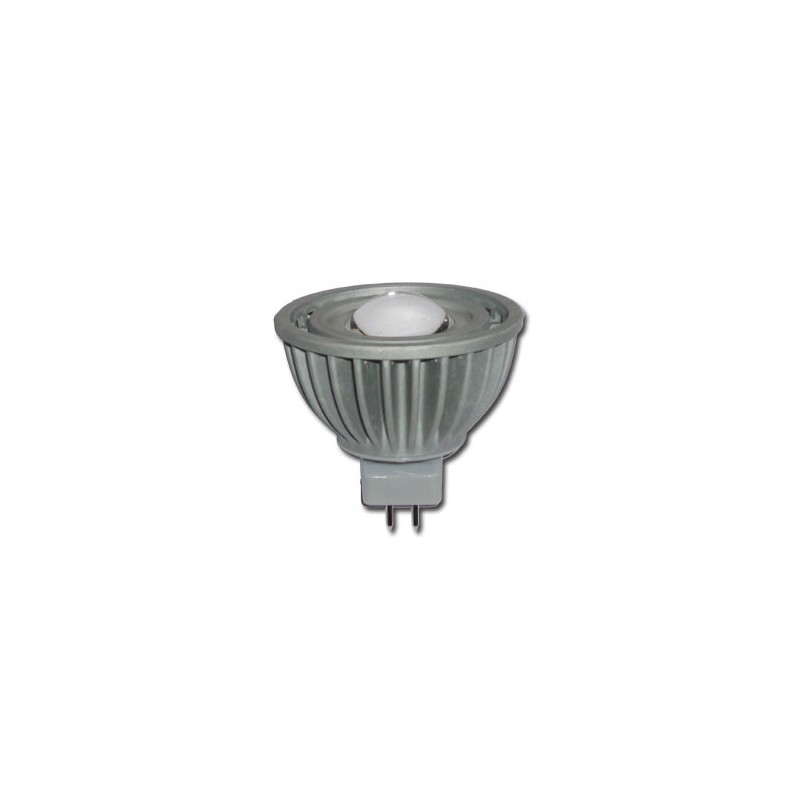 600606WW GU5,3 MR16 6w LED ~ 35w Halogène 2800K 12v 45° 340 lm