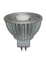 600606WW GU5,3 MR16 6w LED ~ 35w Halogène 2800K 12v 45° 340 lm