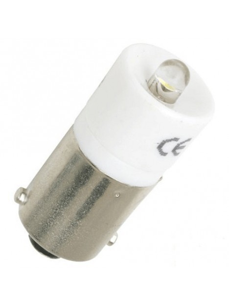 6040500100530 BA9S Single-led 130V Blanche AC/DC