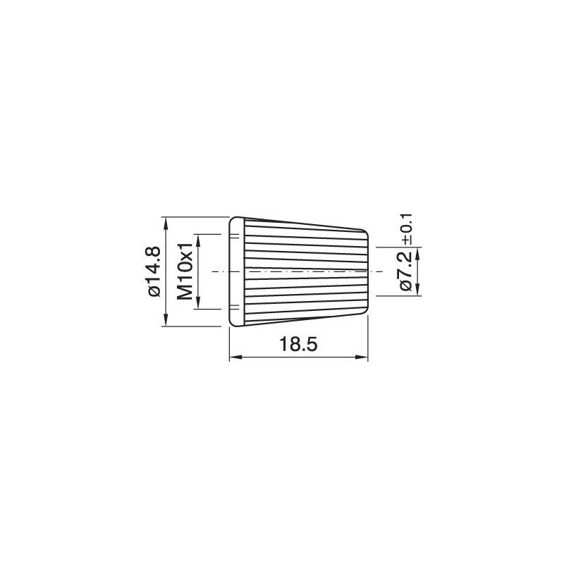 A137416590501 Capuchon pour serre-câble SC/15M blanc