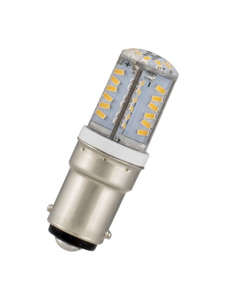 6040500405864 LED Ba15d T15X45 240V 2W WW