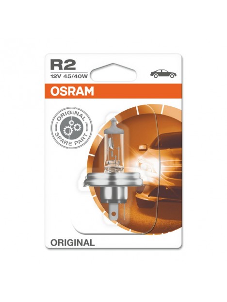 8020200925400 P45T Lampe Phare claire 'R2' 41x82 12v 45/40w 64183-01B OSRAM