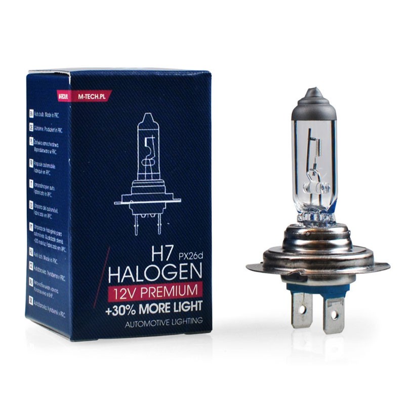 Ampoule Halogène H7 55W 12V pour Voitures • IluminaShop France