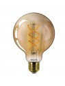 6100100744154 E27 Ampoule led globe effet filament CLA LEDBulb SP ND 5-25W GOLD G93 CL