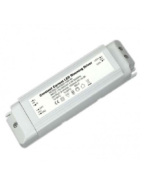 A149600820850 LEDDriver Dimmable 850mA 30w 230v IP20 Dali/Bouton poussoir