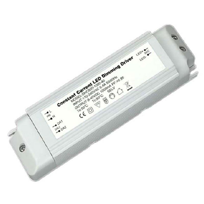 A149600820850 LEDDriver Dimmable 850mA 30w 230v IP20 Dali/Bouton poussoir