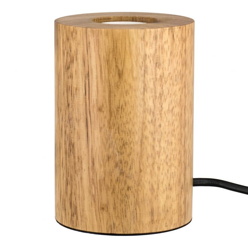 lampe à poser bois-E27