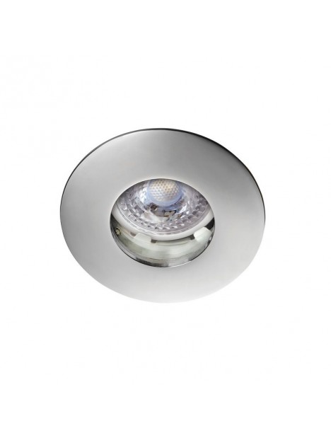 Afvoer Tussen rol Recessed spotlight TBT Fixed bathroom 50w 12v Steel Chrome f