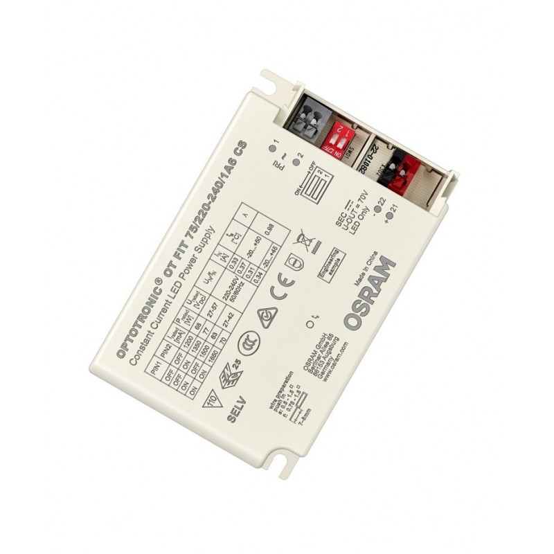 A140200999565 OT FIT 75/220-240/1A6 CS VS20 OSRAM Driver pour luminaires et modules LED