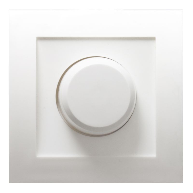 A200500139805 Couvercle blanc simple avec bouton