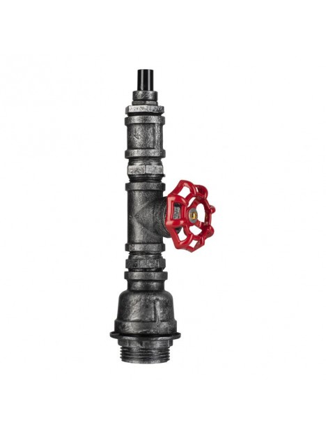 P090500141059 Suspension Tuyau d'incendie E27 Noir/Argent 1.3M Câble Noir P090500141059 Suspension Tuyau d'incendie E27 Noir/Argent 1.3M Câble Noir
