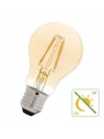 6010500141865 E27 LED A60 240V 4W 2200K Or Effet filament Capteur Jour/Nuit