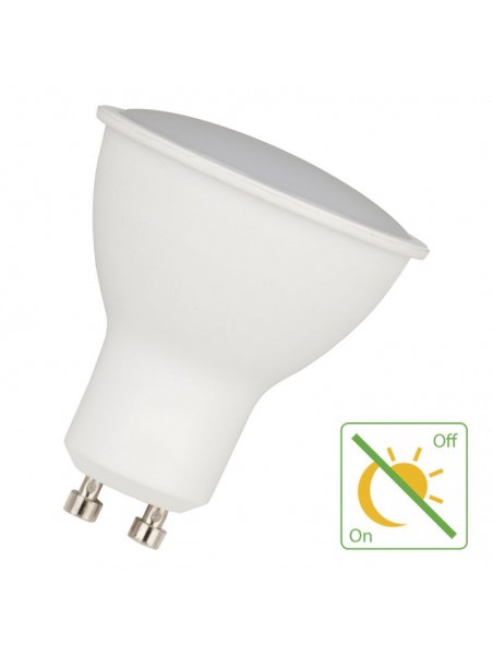 6160500143854 GU10 LED PAR16 4,5W 2700K 120D Capteur Jour/Nuit