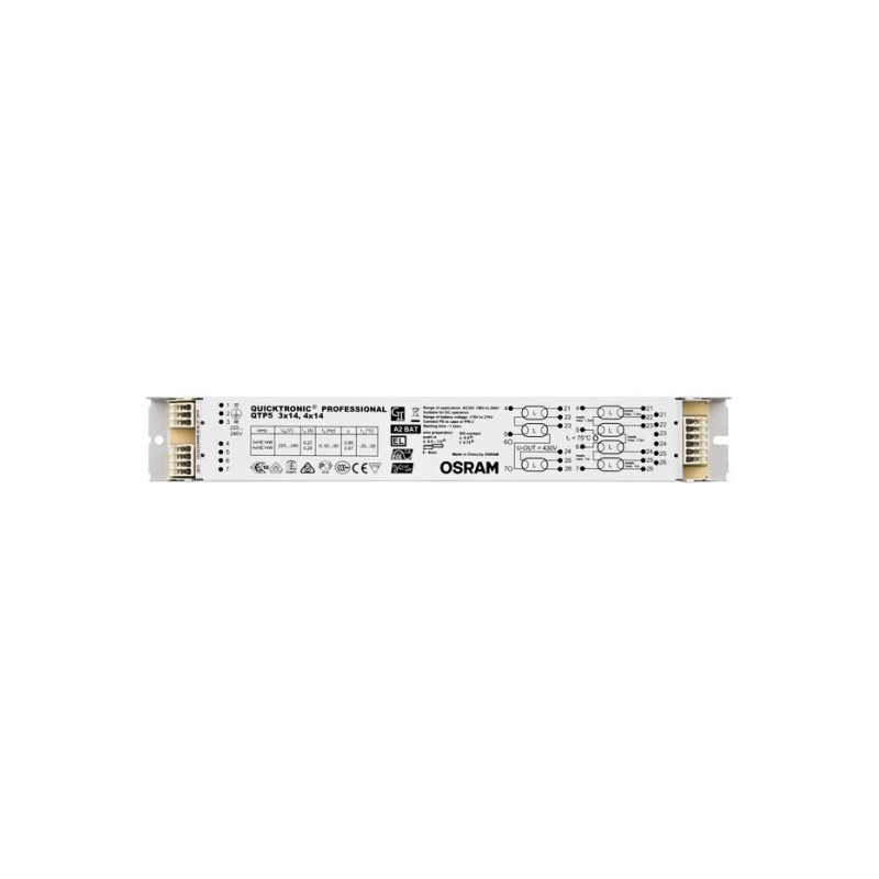 A030200484598 Ballast électronique QTP5 3X14,4X14 G2 OSRAM