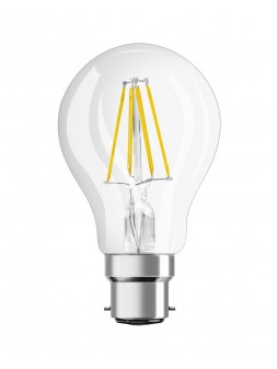 6010200591073 B22 Ampoule led standard Claire LED effet filament 6,5w 2700K 827 Dimmable 230v Verre OSRAM