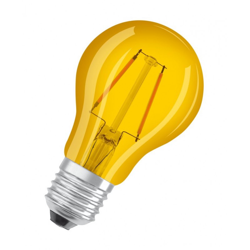 6010200433922 E27 Ampoule led standard Claire Jaune LED effet filament 2,5w 230v OSRAM